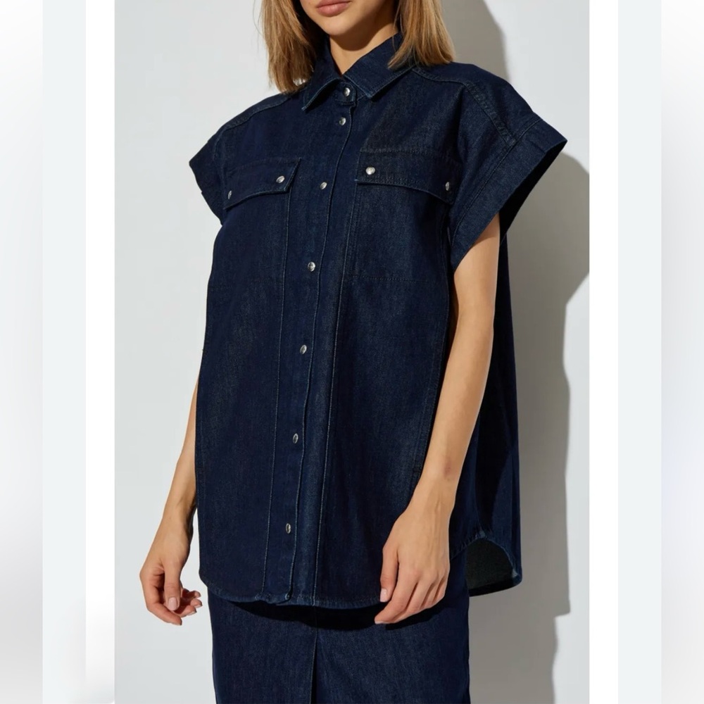 IRO Tatsuya Denim Shirt